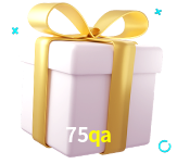 Receba seus bônus de boas-vindas no 75qa